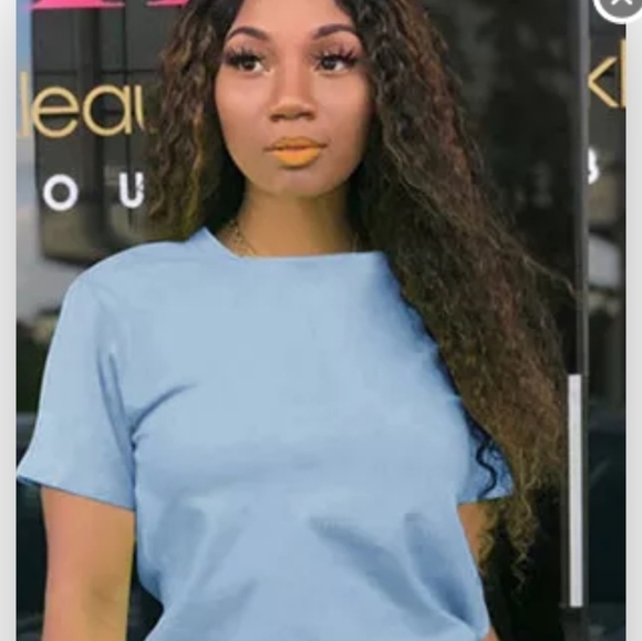 NEW TWO PIECE SHORT SET PLUS SIZE - Picture 3 of 4